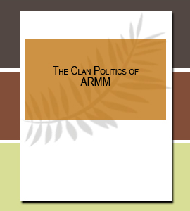 Clan Politics ARMM